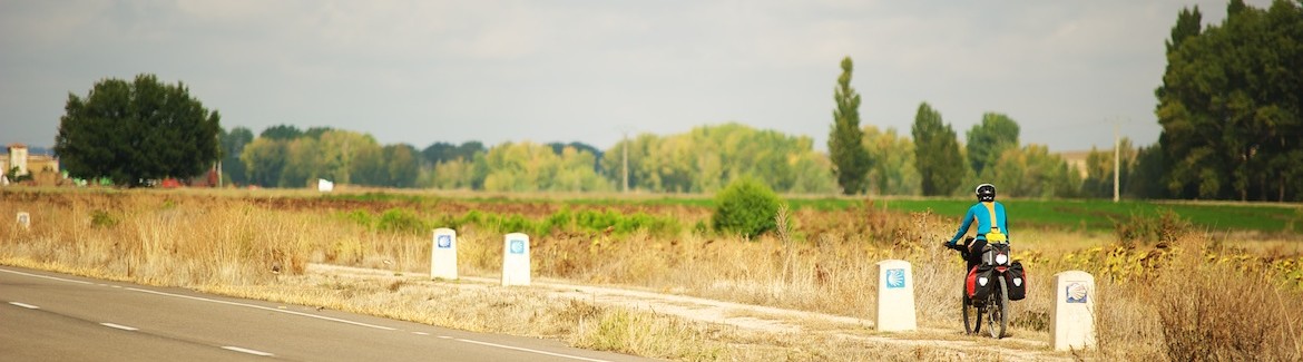 Panorámica camino de Santiago