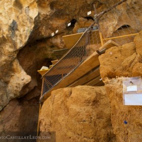 Una trampa natural prehistórica...