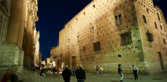 Casa de las conchas en Salamanca
